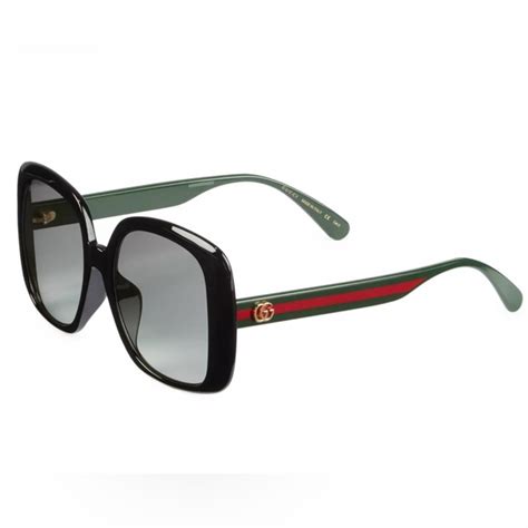 gucci 56mm rectangular sunglasses|Gucci 56mm designer sunglasses.